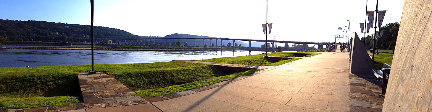 Arkansas River Trail at the Big Dam Bridge