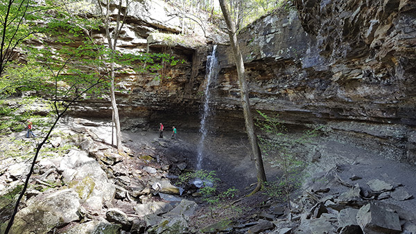 Rick's Hiking Blog: Paradise Falls, Upper Buffalo Wilderness