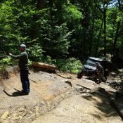 Trail Riding at Mack's Pines in the Big Piney District of the Ozarks