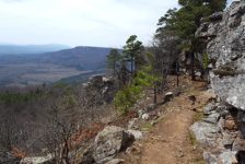 Mt Nebo Rim Trail at Mt Nebo State Park, AR