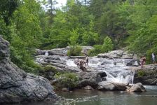 Little Missouri Falls in the Ouachitas - Ouachita National Forest, AR