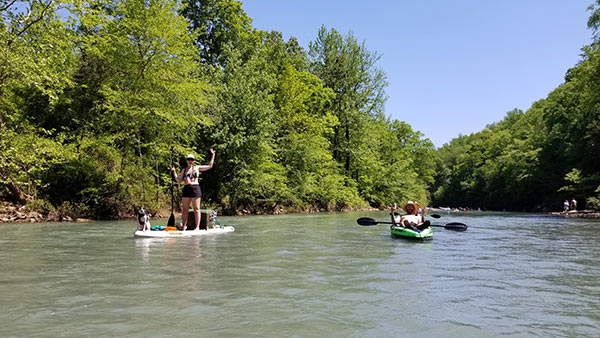 Floating High Bank to Byrd's on the Mulberry River - AR Own Backyard