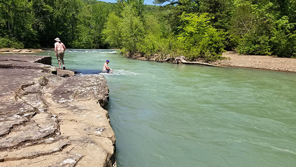 Floating High Bank to Byrd's on the Mulberry River - AR Own Backyard