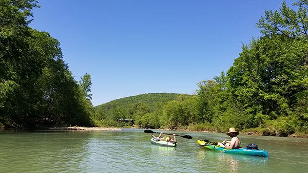 Floating Byrd's to Turner Bend on the Mulberry River - AR Own Backyard