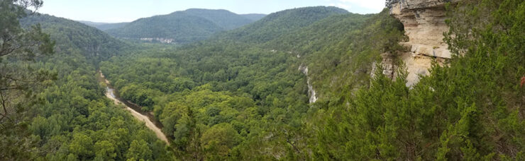 Hiking the Big Bluff Goat Trail on the Buffalo River