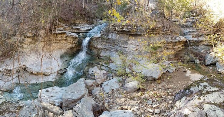 Paige Falls and Broadwater Hallow Falls