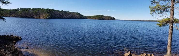 Mountain Biking at Iron Mountain on Lake Degray