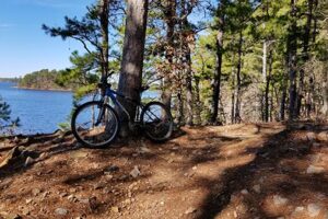 Mountain Biking at Iron Mountain on Lake Degray