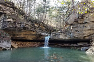 Paige Falls and Broadwater Hallow Falls