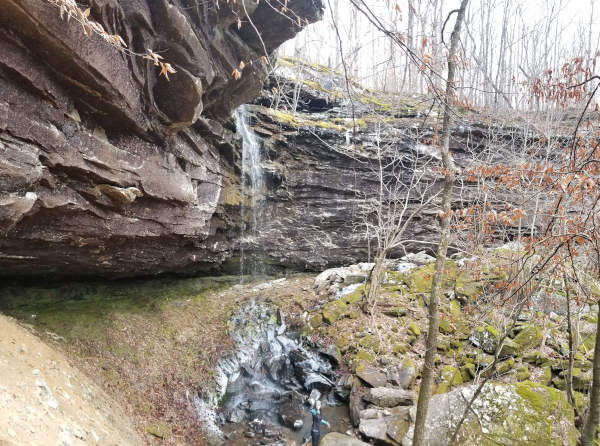 Hike to Magnolia Falls in the Ozarks - AR Own Backyard