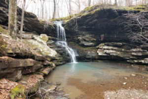 Hike to Magnolia Falls in the Ozarks