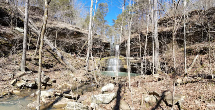 Hike to Schoolhouse Falls near Lost Corner