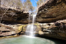 Hike to Schoolhouse Falls near Lost Corner