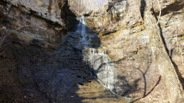 Horsetail Falls off Falling Water Creek