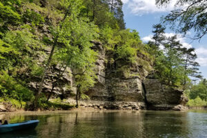 Floating the Cove Creek run on Cadron Creek