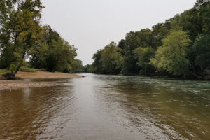 Floating the Eleven Point River in Arkansas