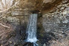 Hike to Big Creek Cave Falls and Wolf Creek Cave Falls