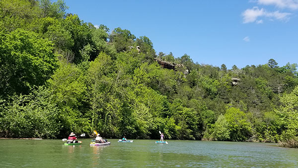 Floating North Sylamore Creek - Blanchard Springs To White River - Ar 