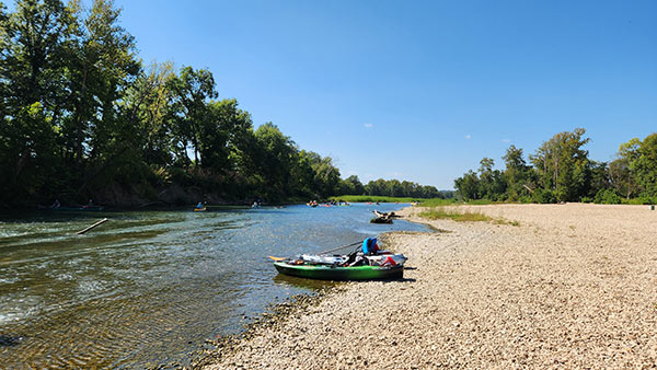 Floating The Illinois River In NE Oklahoma AR Own Backyard   Illinois OK 01 