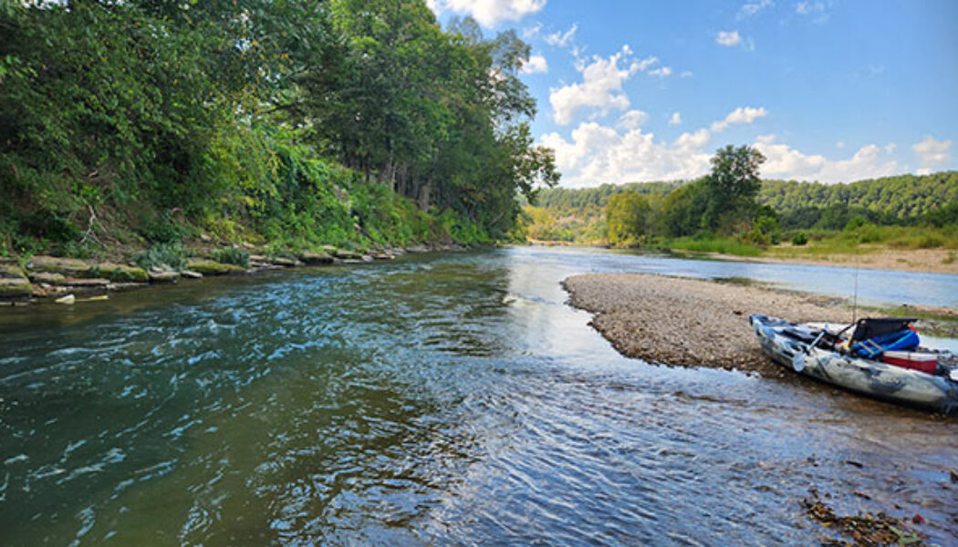 Floating the Illinois River in NE Oklahoma