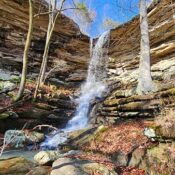 Easy Bushwhack Hike to Lonesome Hollow Falls