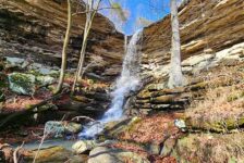 Easy Bushwhack Hike to Lonesome Hollow Falls