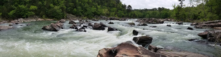 Hiking Cossatot Falls at Cossatot River State Park