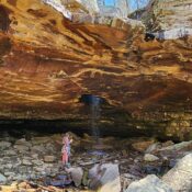 Hiking to Glory Hole Falls in the Ozarks