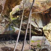 Hike to Pam's Grotto near Haw Creek