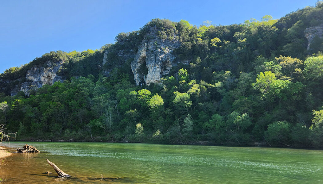 Elephant Rock - Floating Rush Landing to the White on the Buffalo River