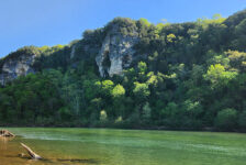 Elephant Rock - Floating Rush Landing to the White on the Buffalo River