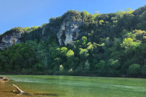 Elephant Rock - Floating Rush Landing to the White on the Buffalo River