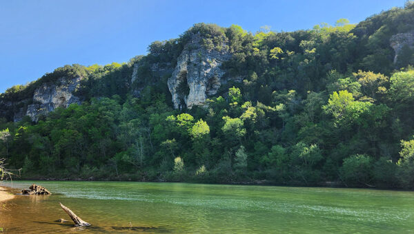 Elephant Rock - Floating Rush Landing to the White on the Buffalo River