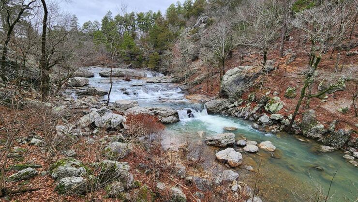 Little Missouri Falls in the Ouachitas