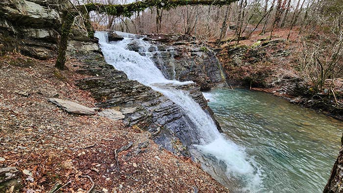 Crooked Creek Falls in the Ouachitas